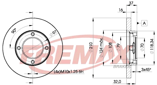 Brake Disc (BD-8702)