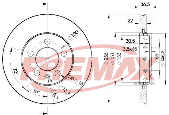 Brake Disc (BD-5602)