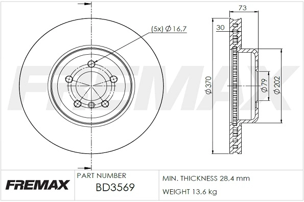 Brake Disc (BD-3569)