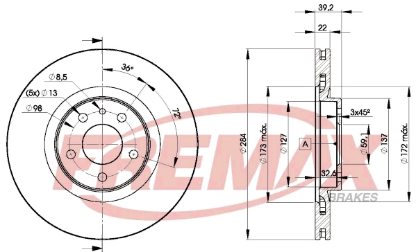 Brake Disc (BD-7948)