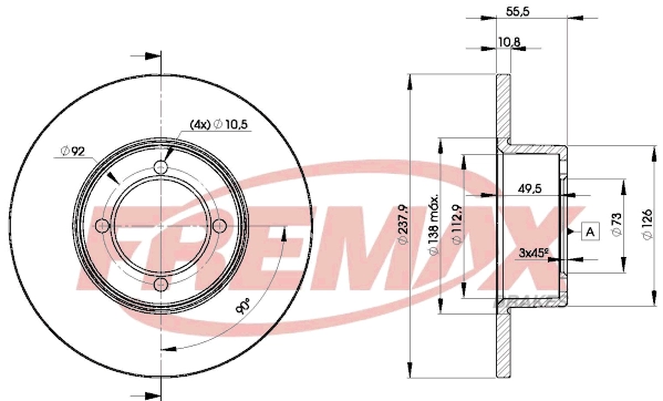 Brake Disc (BD-7739)