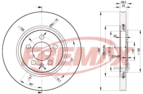 Brake Disc (BD-5031)
