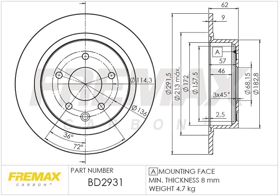 Brake Disc (BD-2931)