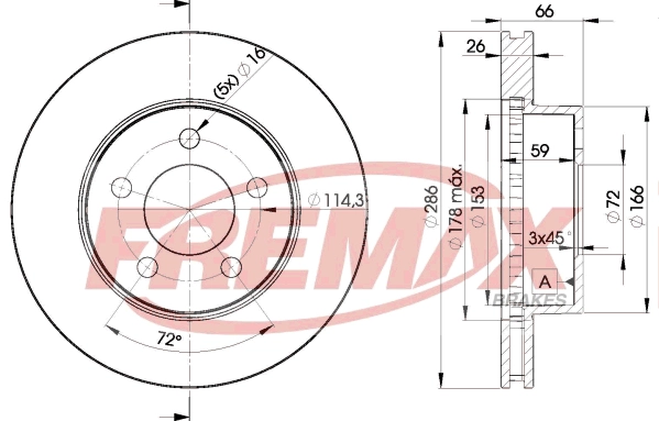 Brake Disc (BD-7925)