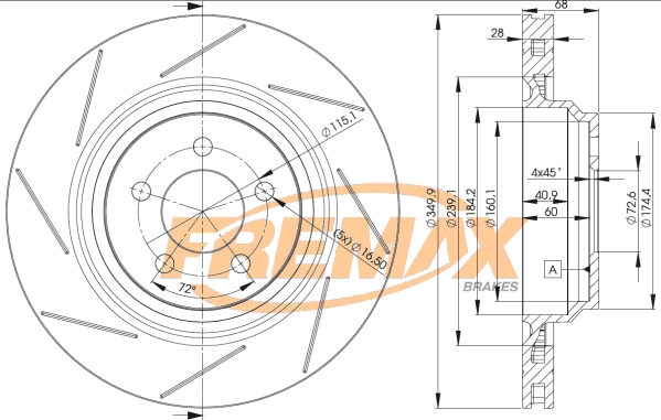 Brake Disc (BD-3064)