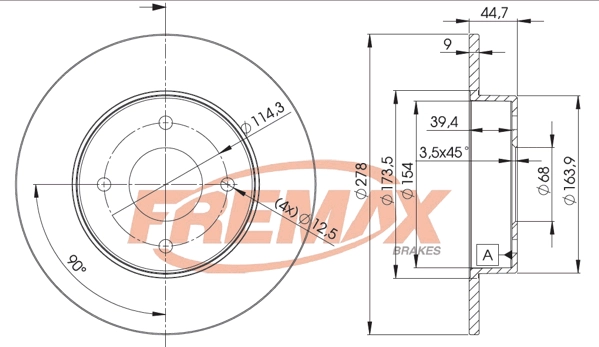 Brake Disc (BD-2083)