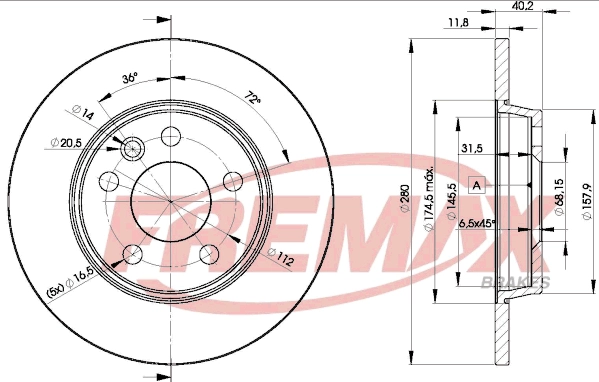 Brake Disc (BD-3111)