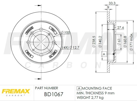 Brake Disc (BD-1067)