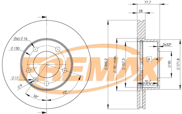 Brake Disc (BD-6848)