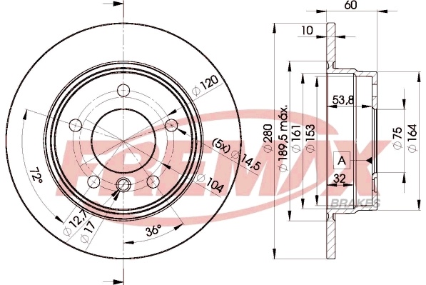 Brake Disc (BD-8936)
