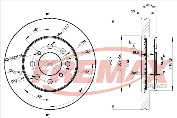 Brake Disc (BD-1704)