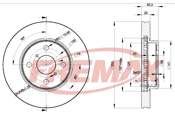 Brake Disc (BD-2100)