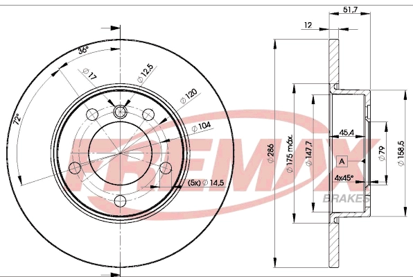 Brake Disc (BD-0673)