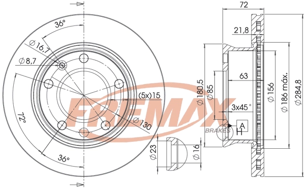 Brake Disc (BD-0187)