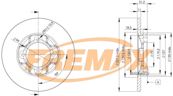 Brake Disc (BD-3251)