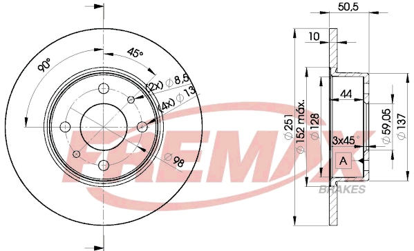 Brake Disc (BD-4070)