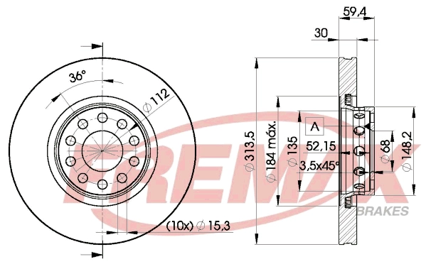 Brake Disc (BD-8015)