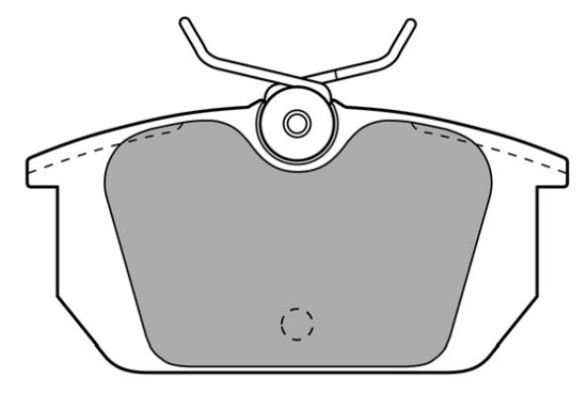 Brake Pad Set, disc brake (FBP-0525)