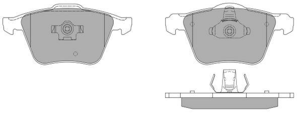 Brake Pad Set, disc brake (FBP-1503)