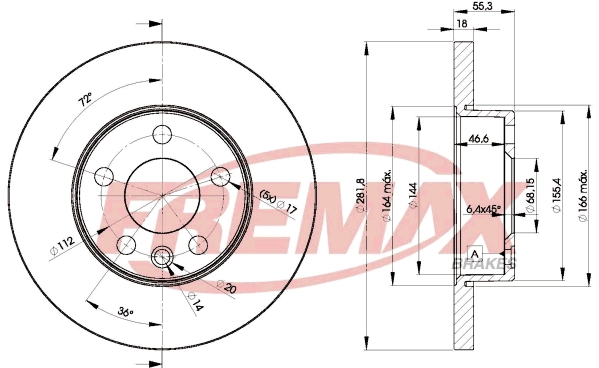 Brake Disc (BD-3018)