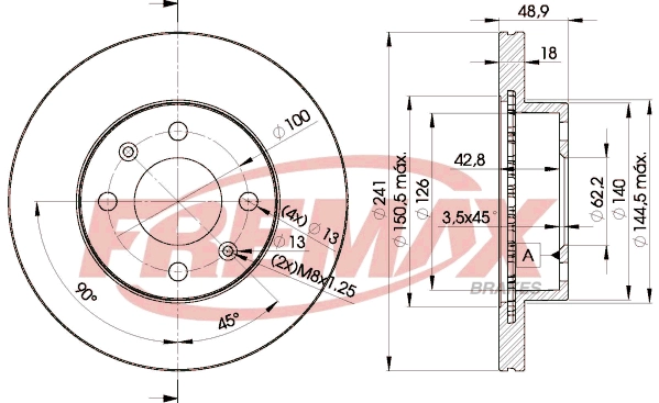 Brake Disc (BD-7500)
