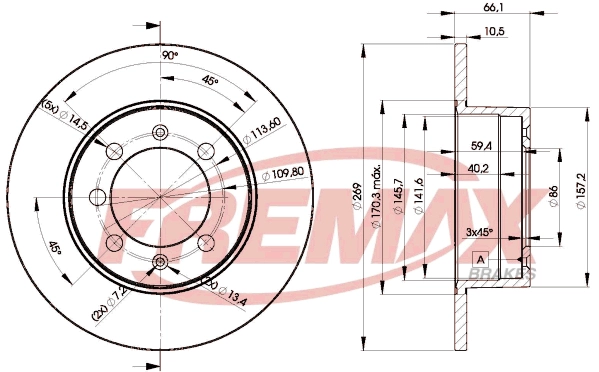 Brake Disc (BD-4575)