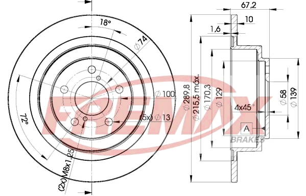 Brake Disc (BD-2670)