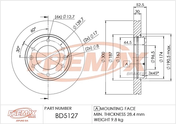 Brake Disc (BD-5127)