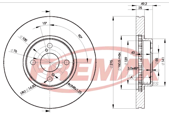 Brake Disc (BD-2080)