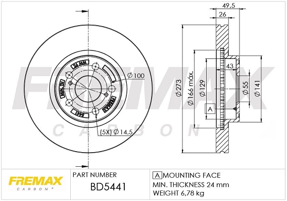 Brake Disc (BD-5441)