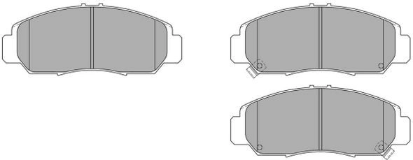 Brake Pad Set, disc brake (FBP-1313)