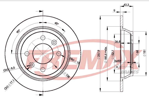 Brake Disc (BD-1543)