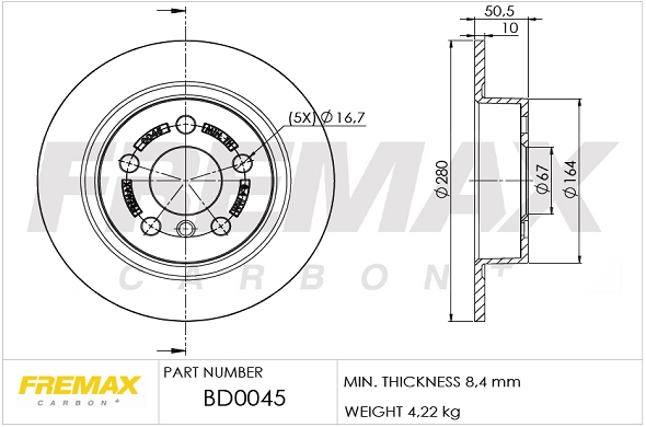 Brake Disc (BD-0045)