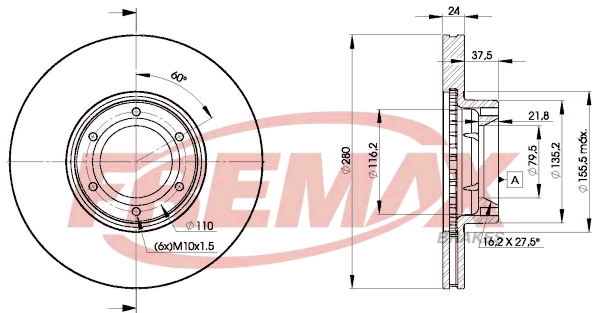 Brake Disc (BD-6847)