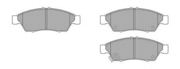 Brake Pad Set, disc brake (FBP-1623)