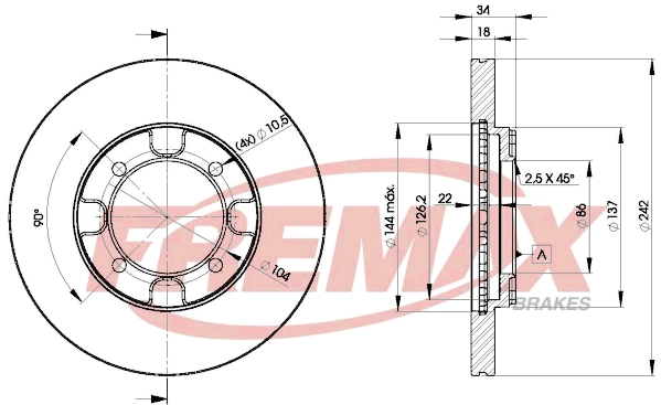 Brake Disc (BD-6677)