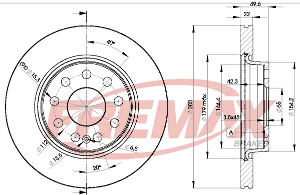 Brake Disc (BD-5614)