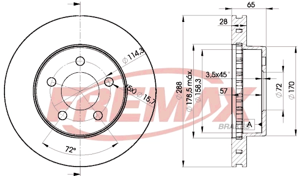Brake Disc (BD-5121)