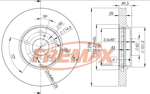 Brake Disc (BD-4401)