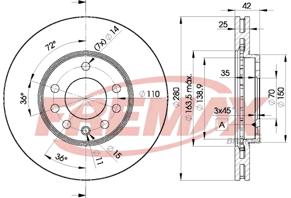 Brake Disc (BD-9060)