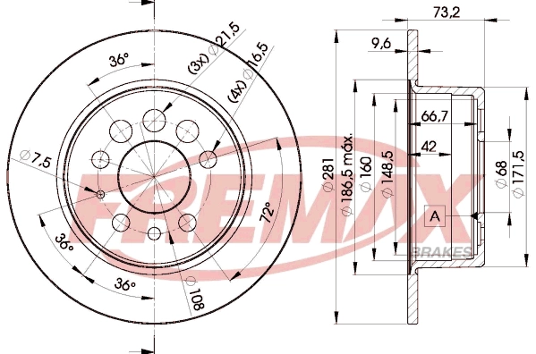 Brake Disc (BD-5782)