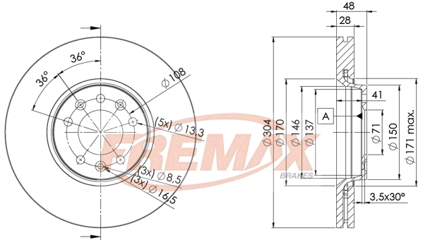 Brake Disc (BD-4755)
