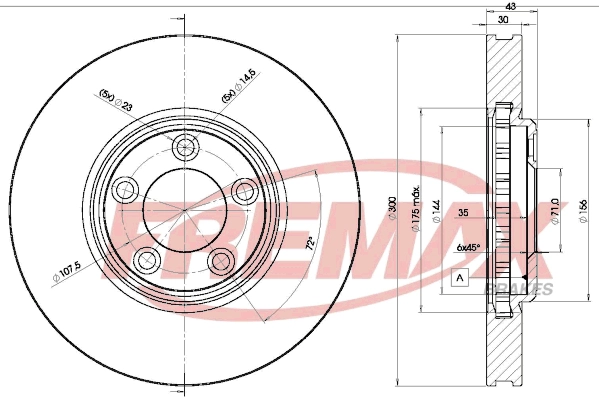 Brake Disc (BD-4088)