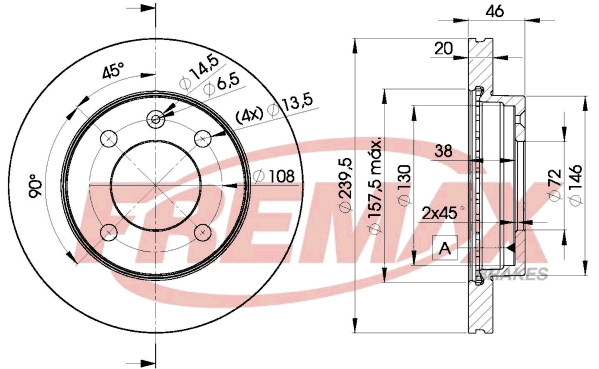Brake Disc (BD-7968)