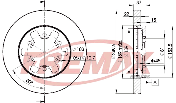 Brake Disc (BD-6013)
