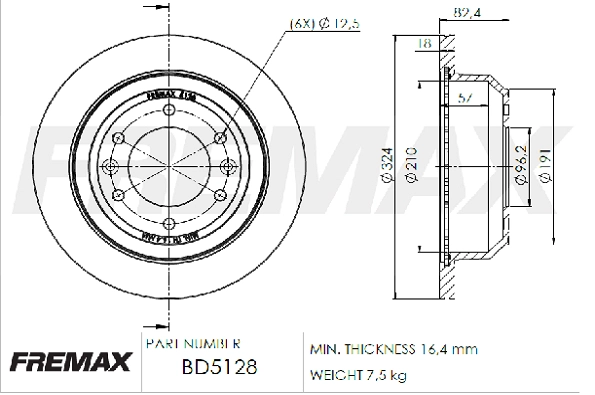 Brake Disc (BD-5128)