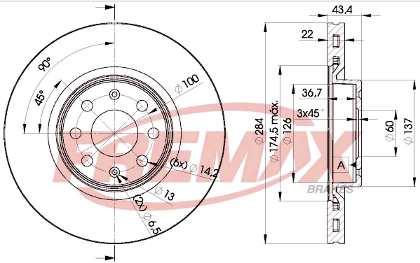 Brake Disc (BD-0922)
