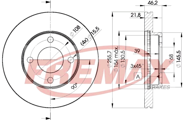 Brake Disc (BD-3633)