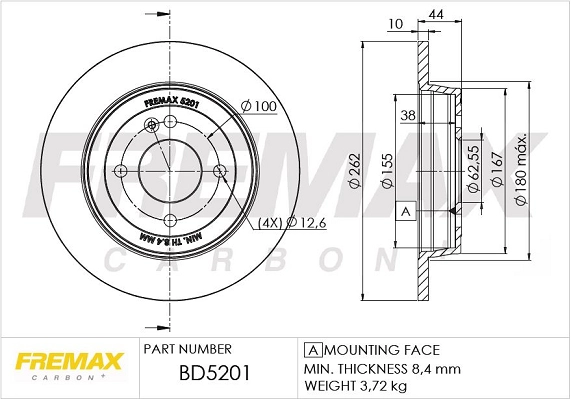 Brake Disc (BD-5201)