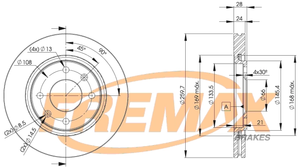Brake Disc (BD-9406)